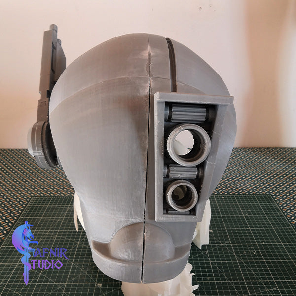 dos make Casque de la Caste du Feu - Xeno Empire