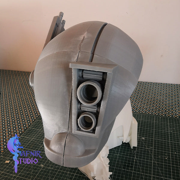 autre vue make Casque de la Caste du Feu - Xeno Empire