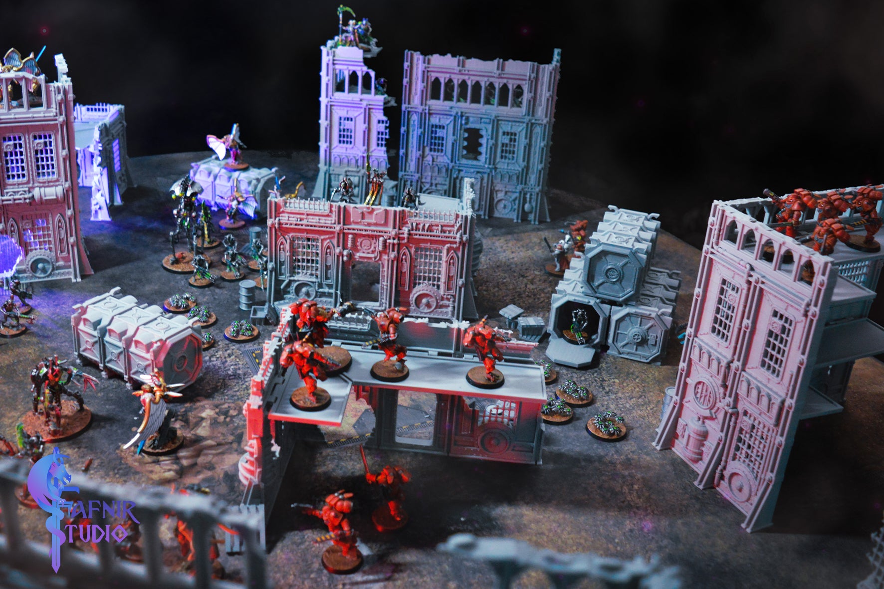 Ruins Sci-Fi Gothic - Modular Terrain System (Complete STL Collection)