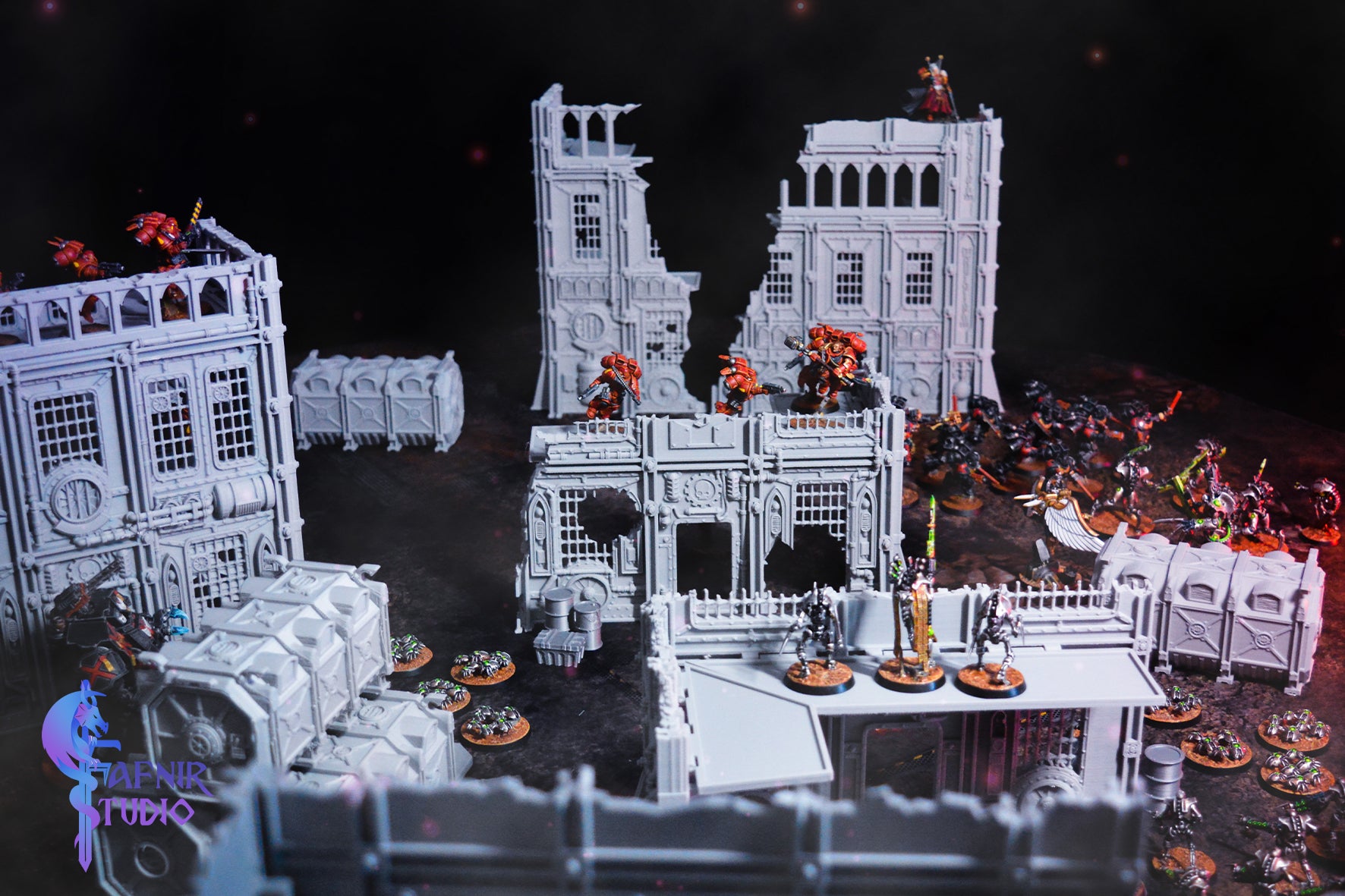 Ruins Sci-Fi Gothic - Modular Terrain System (Complete STL Collection)