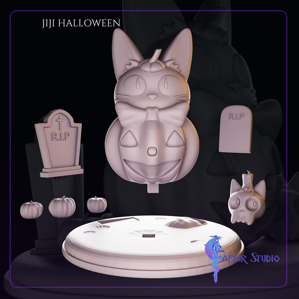 8 elements  Jiji Halloween