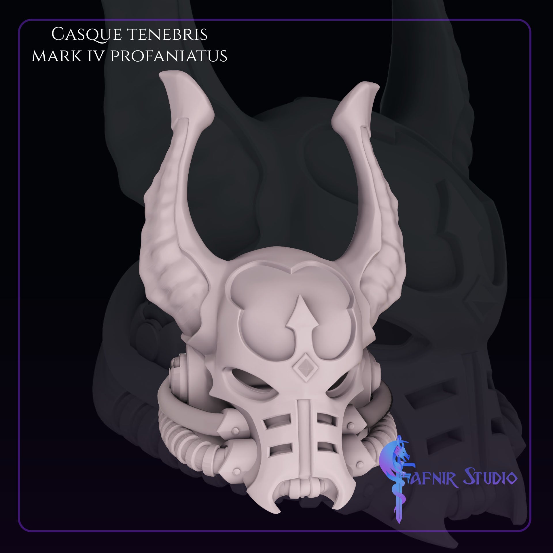 Casque Tenebris Mark IV Profaniatus