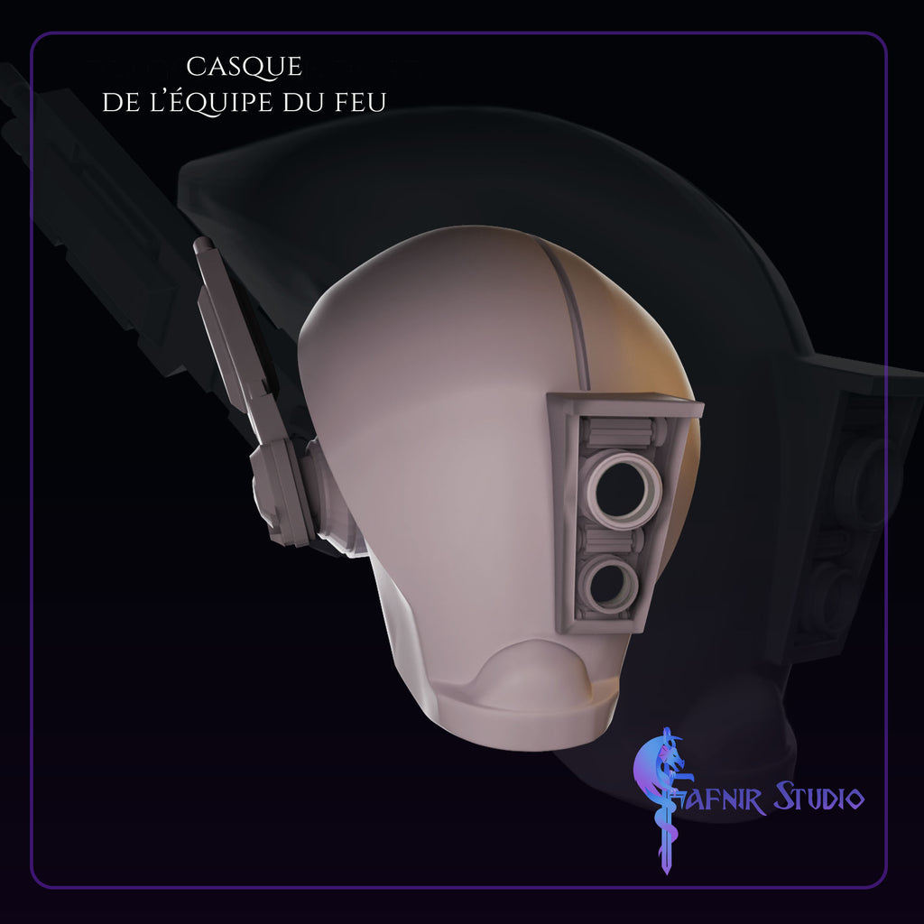 Casque de la Caste du Feu - Xeno Empire