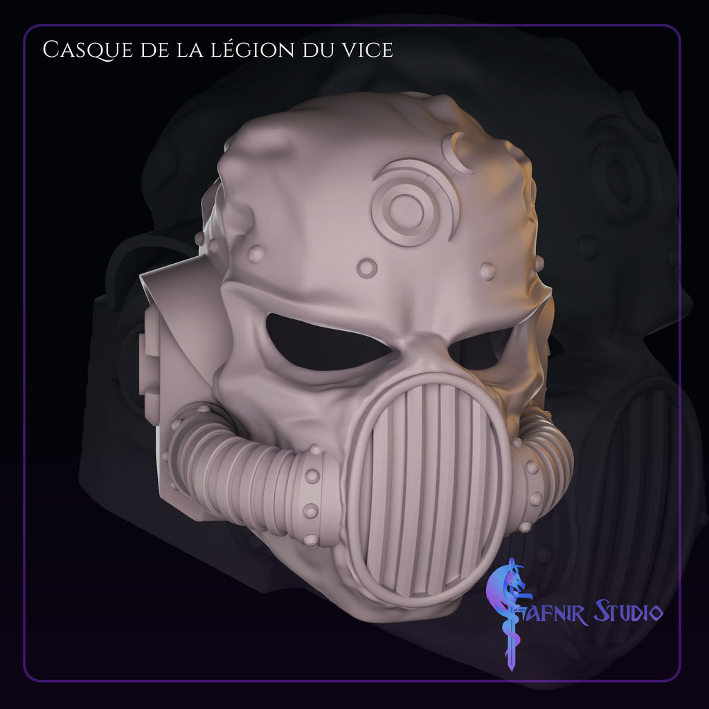 Casque de la Légion du Vice
