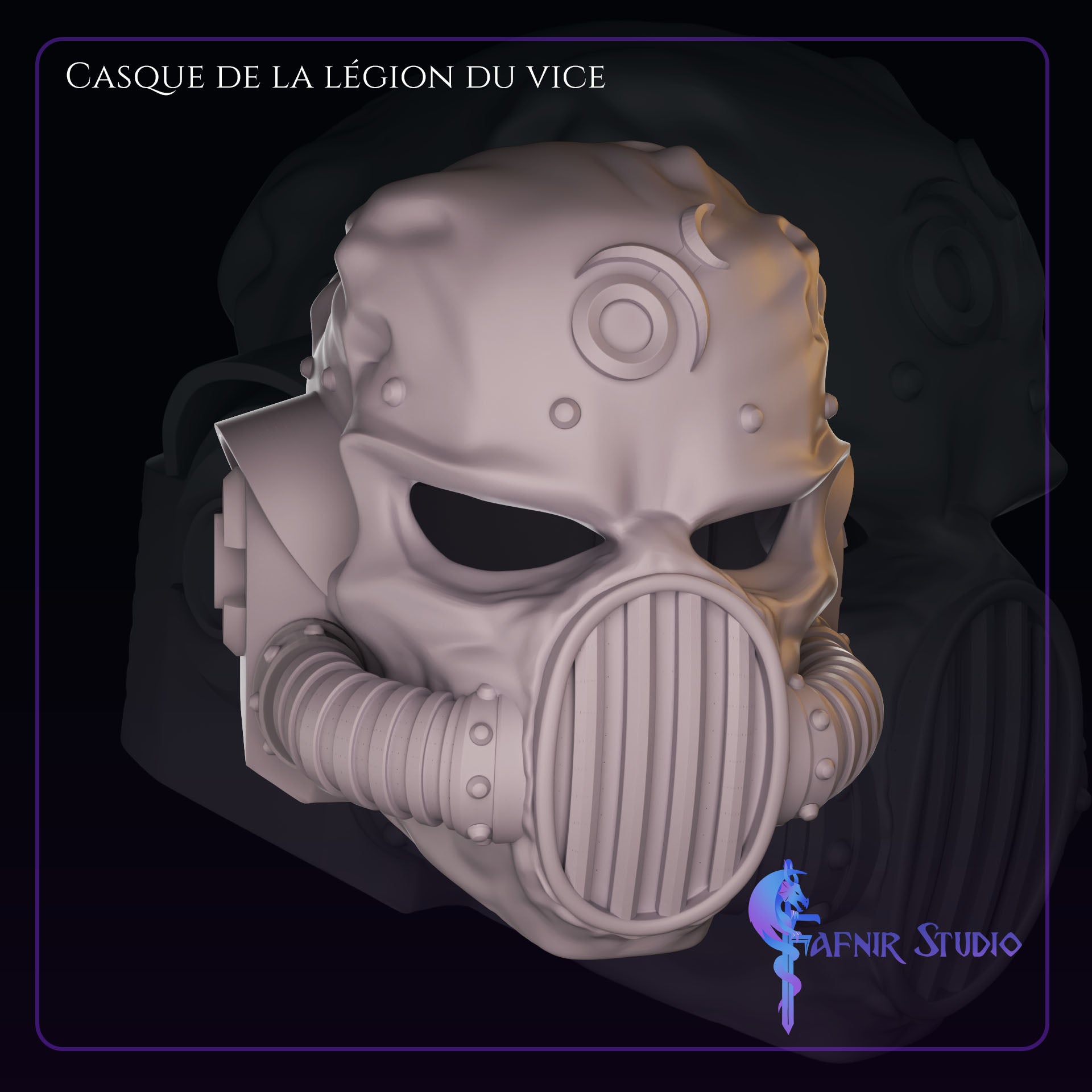 Casque de la Légion du Vice