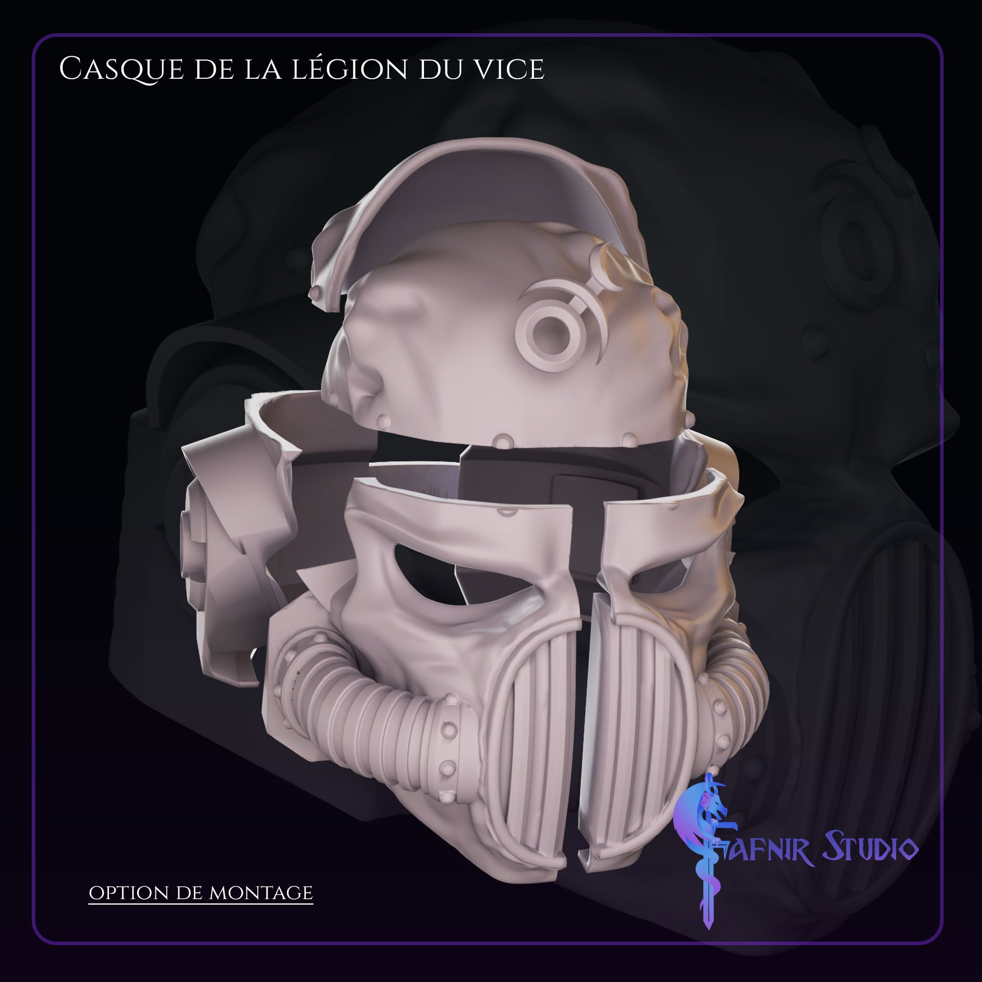 Elements Casque de la Légion du Vice