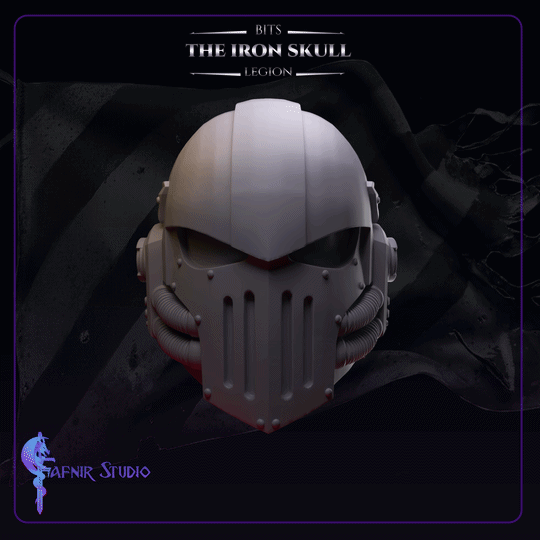 SPACE KNIGHTS IRON SKULL - HELMETS & SHIELDS UPGRADE PACK