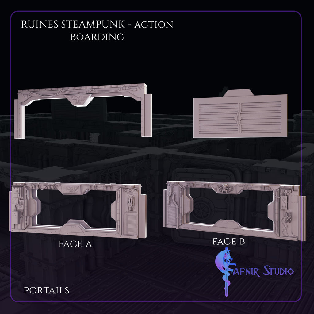 Portails ruines